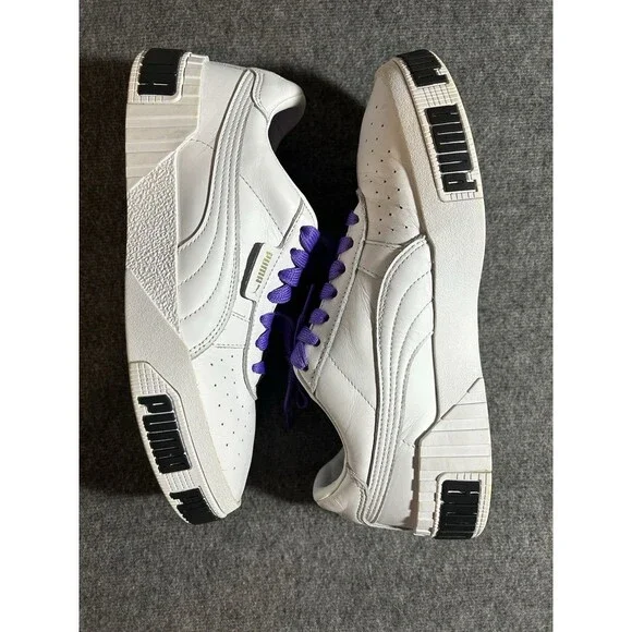 Puma Women’s Cali Bold 370811-01 White Casual Shoes Sneakers Size M9 (men’s 7.5) - Picture 13 of 13